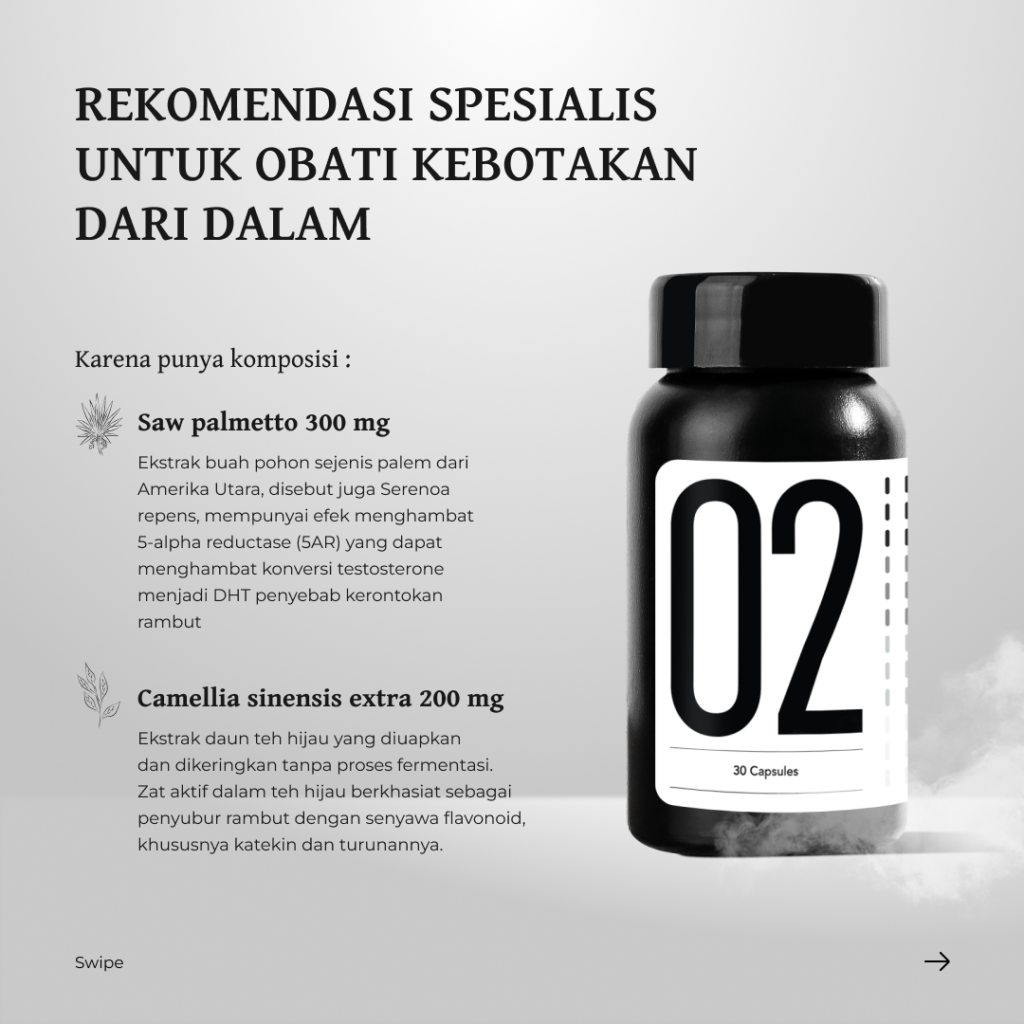 Nobald by Fabron - Suplemen Penumbuh Rambut - Gambar 2