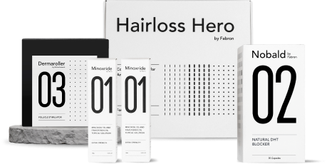 paket penumbuh rambut, hairloss hero, obat rambut botak