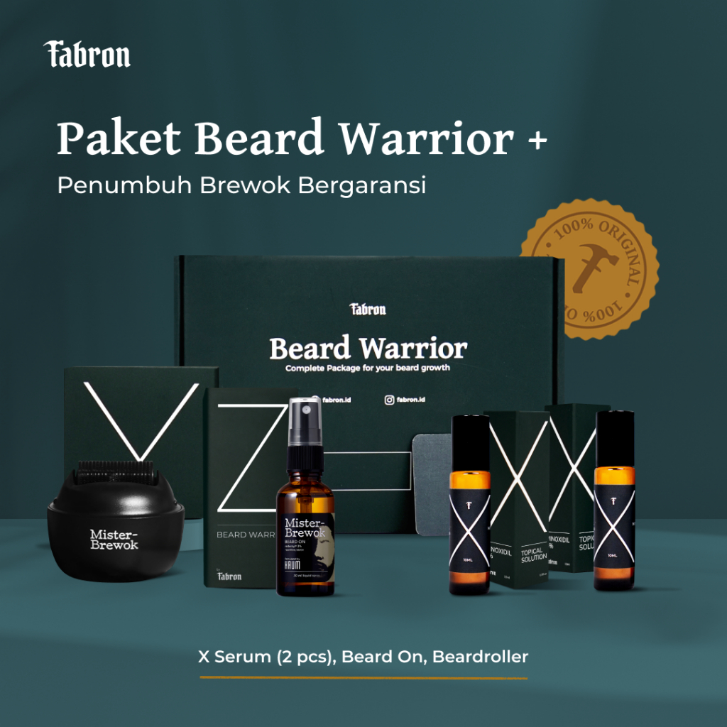 Beard Warrior Package - Treatment Penumbuh Brewok.