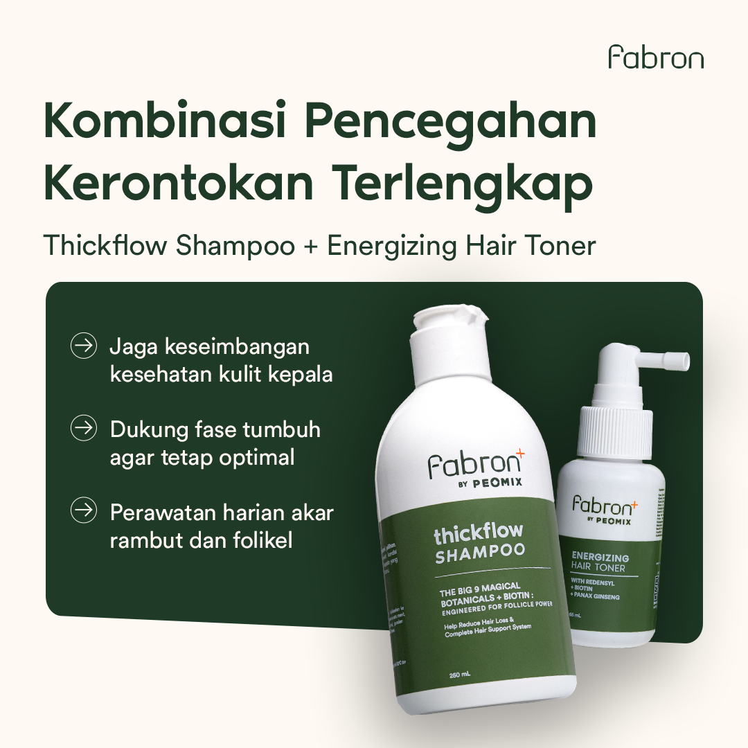 Thickflow Shampoo & Hair Toner (TONIC) - Energizing Hair Toner - Gambar 2